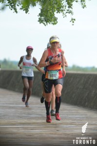 And running on the boardwalk.