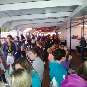 The 6:00am ferry ride.