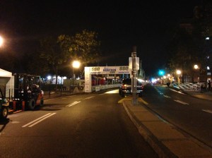 5:00am at the finish line.