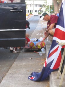 Not everyone crossed the finish line.