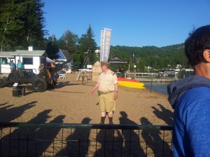 The starting cannon. 